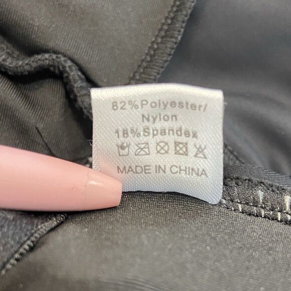 NWOT Women’s Witchy One-Piece Black Swim Dress Tummy Control Swimsuit Size S - Picture 12 of 12